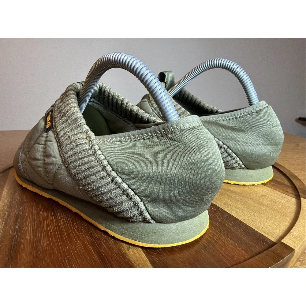 Teva Mens ReEmber Ember Moc Dark Olive Slip On Shoes 1125472 US 8